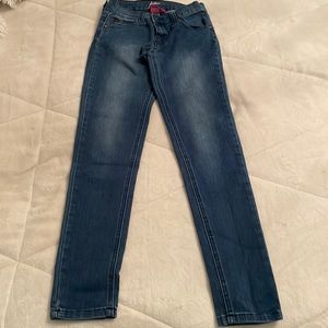 Girls Pinc skinny jeans